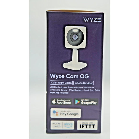 Cam OG Indoor/Outdoor 1080p Wi-Fi Smart Home Security Camera with Color Night... - Picture 3 of 4